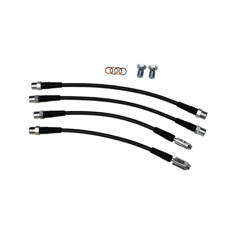 034 Motorsport Stainless Steel Braided Brake Line Kit B6 · B7 A4 · S4