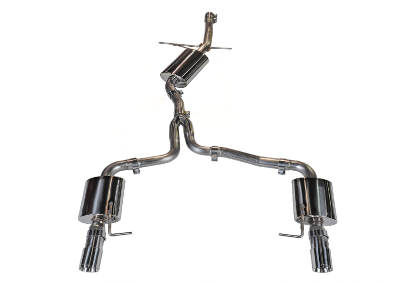 AWE Tuning Audi B8.5 All Road Touring Edition Exhaust - Dual Outlet Diamond Black Tips