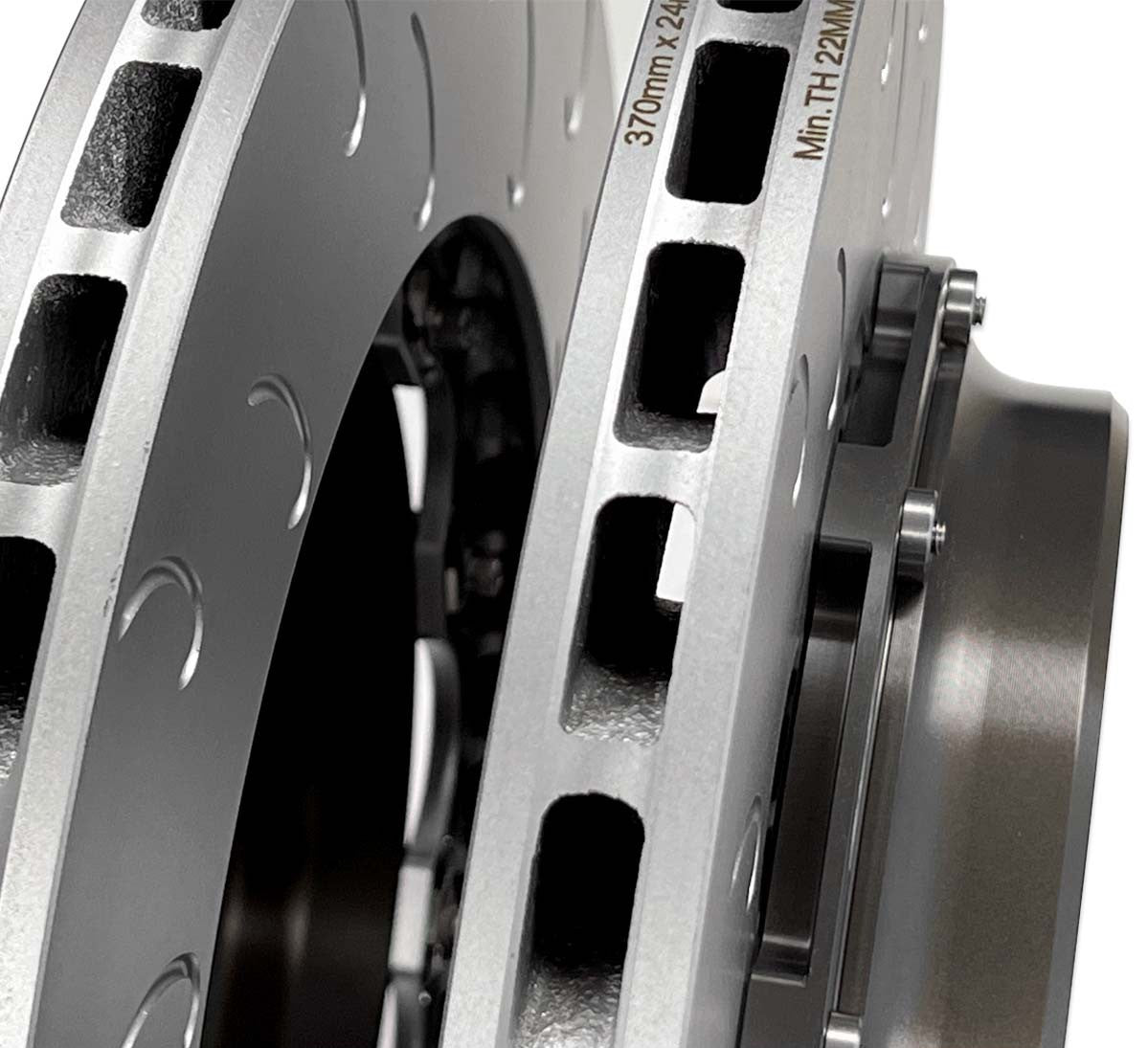 034Motorsport Floating Rear Brake Rotors BMW F8x M2/M2C/M3/M4