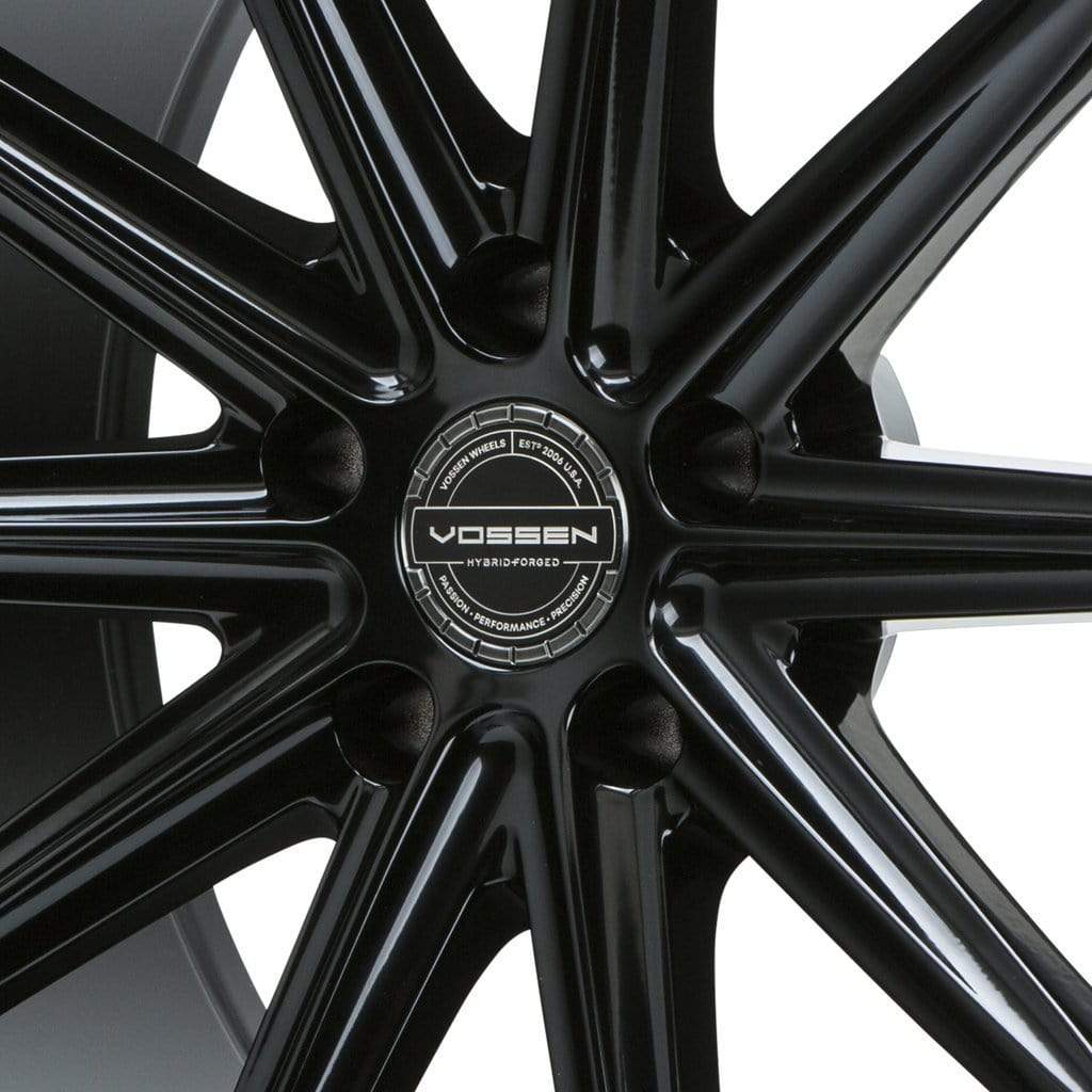Vossen Hybrid Forged Billet Sport Cap Set For VF & HF Series Wheels (Gloss Black)