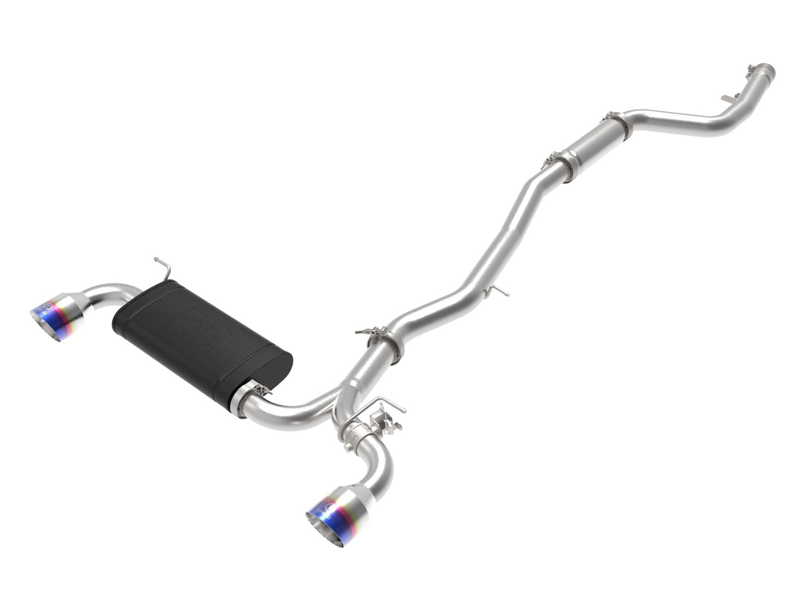 aFe Takeda 3-inch to 2.5-inch 304 Stainless Steel Cat-Back Exhaust - Toyota A90 Supra