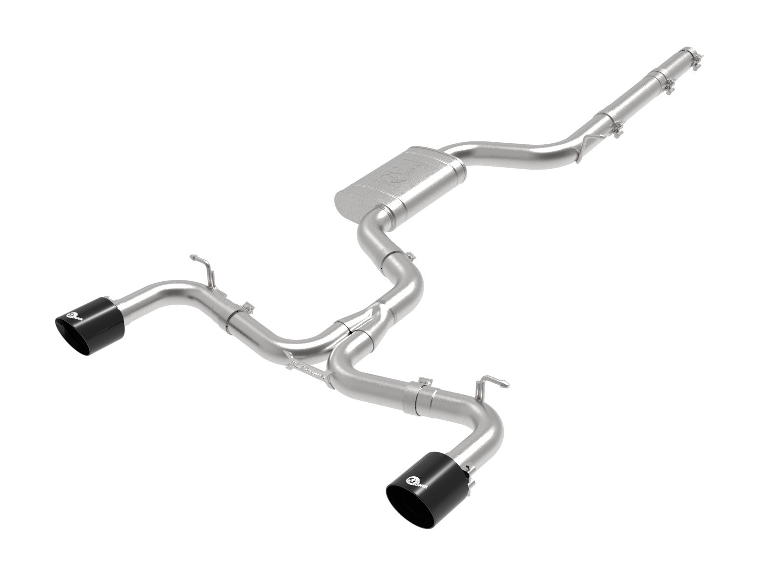 aFe MACH Force-Xp 3" to 2.5" 304 Stainless Steel Cat-Back Exhaust System (4.5" tips) - MK7.5 GTI