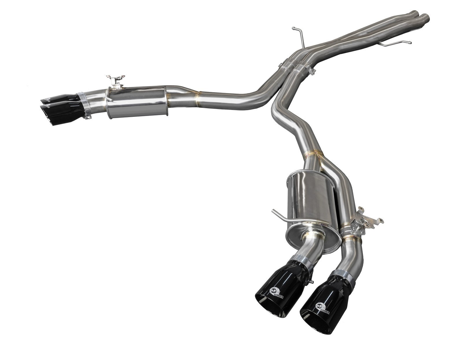 aFe MACH Force-Xp 3" to 2.5" 304 Stainless Steel Axle-Back Exhaust System (3.5" tips) RS5