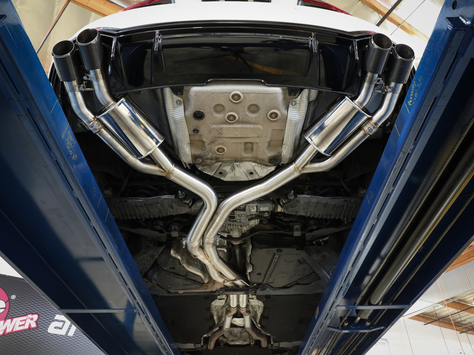 aFe MACH Force-Xp 3" to 2.5" 304 Stainless Steel Axle-Back Exhaust System (3.5" tips) RS5