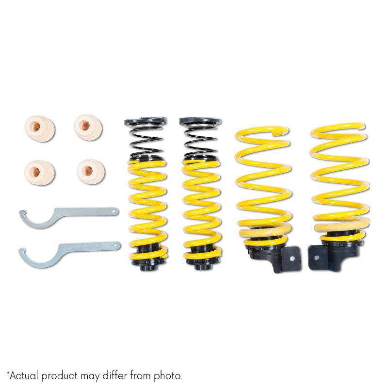 ST Suspensions Mercedes-Benz C-Class (W205) Sedan Coupe 2WD (w/ Electronic Dampers) Adjustable Lowering Springs