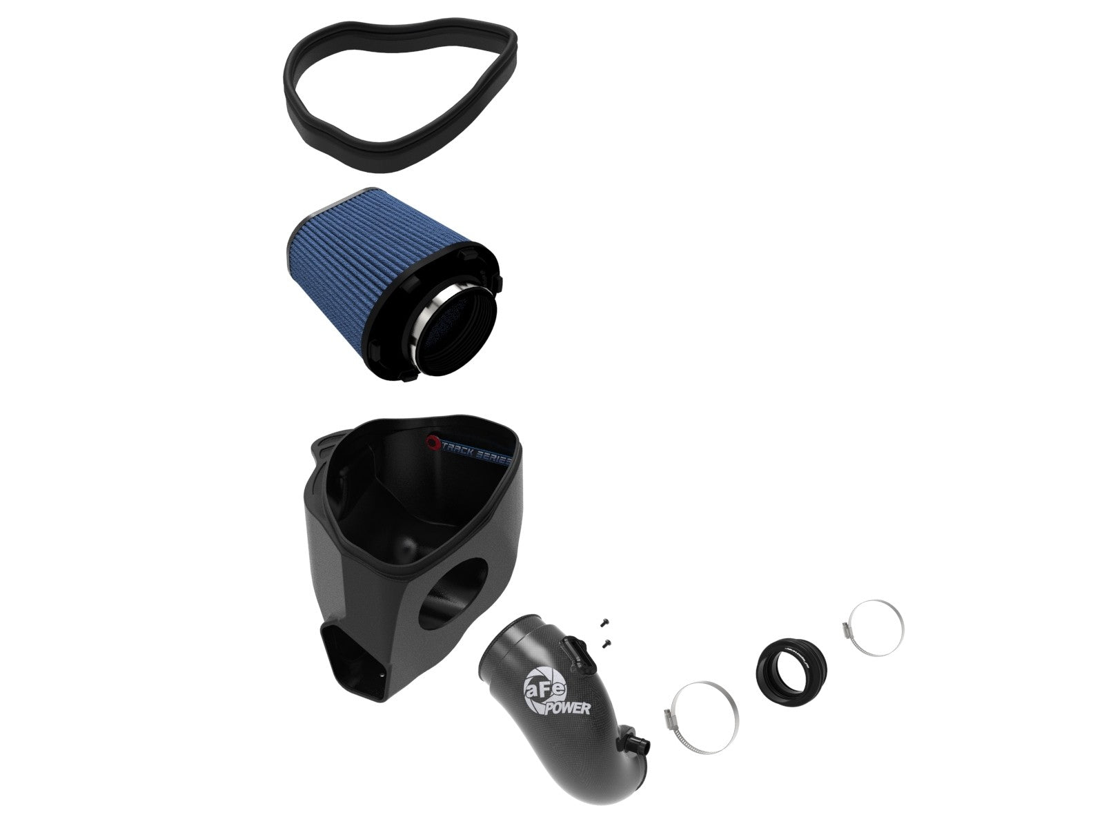 aFe Track Series Carbon Fiber Cold Air Intake System - Toyota A90 Supra 3.0 (2020-2022)