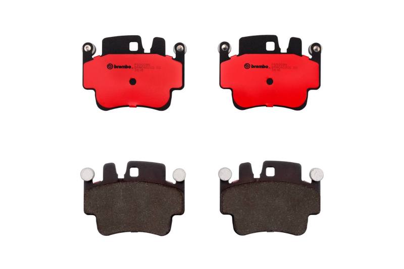 Brembo 2006 Audi A6/05-11 A6 Quattro/04-10 A8 Quattro Rear Premium Low-Met OE Equivalent Pad for 2004-2008 Audi S4 Base