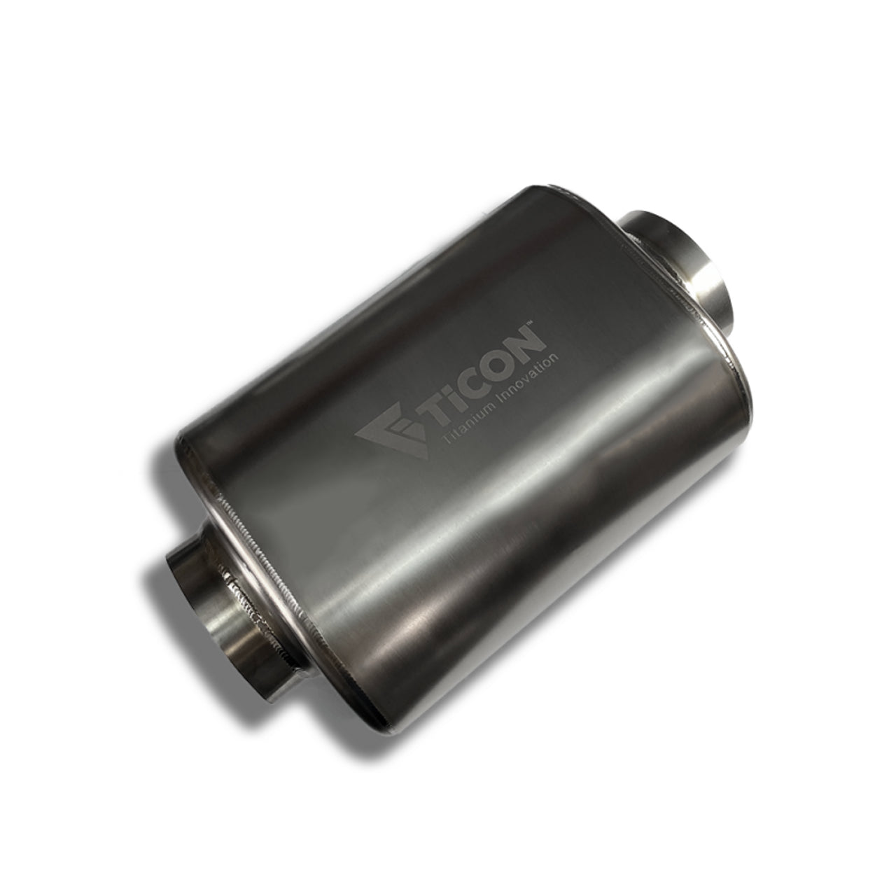Ticon Oval Ultralight Titanium Muffler - Scratch & Dent Parts