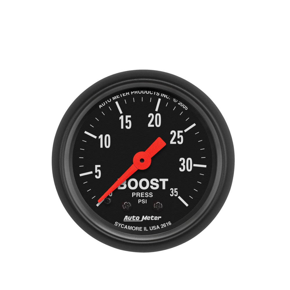 AutoMeter Z-Series 35 PSI Boost Pressure Gauge