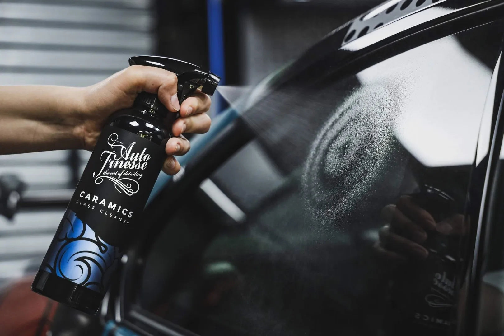 Auto Finesse Caramics Glass Cleaner Ceramic Infused Glass Cleaner