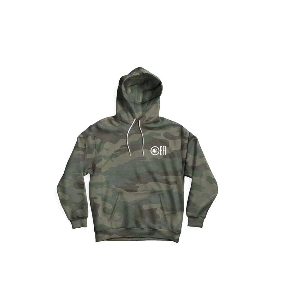 BFI Camo Pullover Hoodie