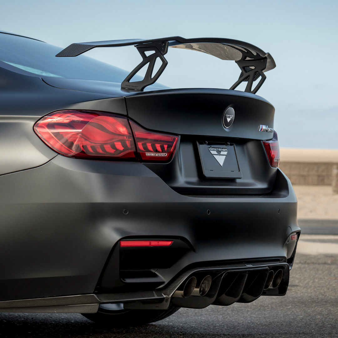 BMW F8X M3 | M4 VRS GTS Matte Black Aero Uprights - Vorsteiner Wheels  - Aero - [tags]