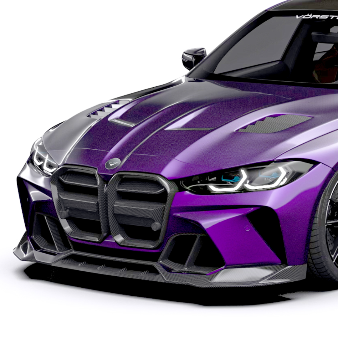 GTS-V BMW G8X M3 | M4 Carbon Fiber Aero Front Bumper - Vorsteiner Wheels  - Aero - [tags]