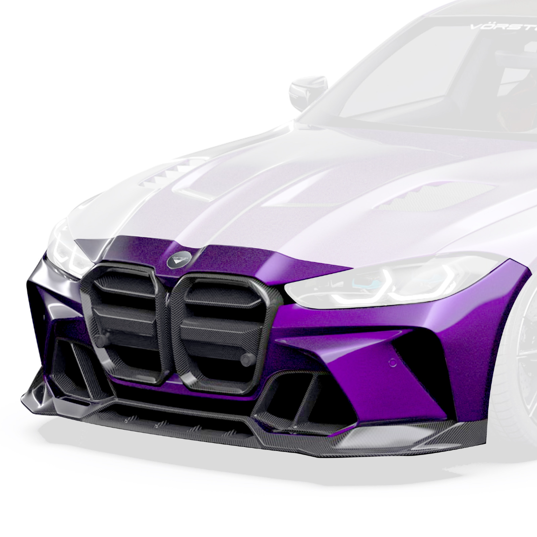 GTS-V BMW G8X M3 | M4 Carbon Fiber Aero Front Bumper - Vorsteiner Wheels  - Aero - [tags]