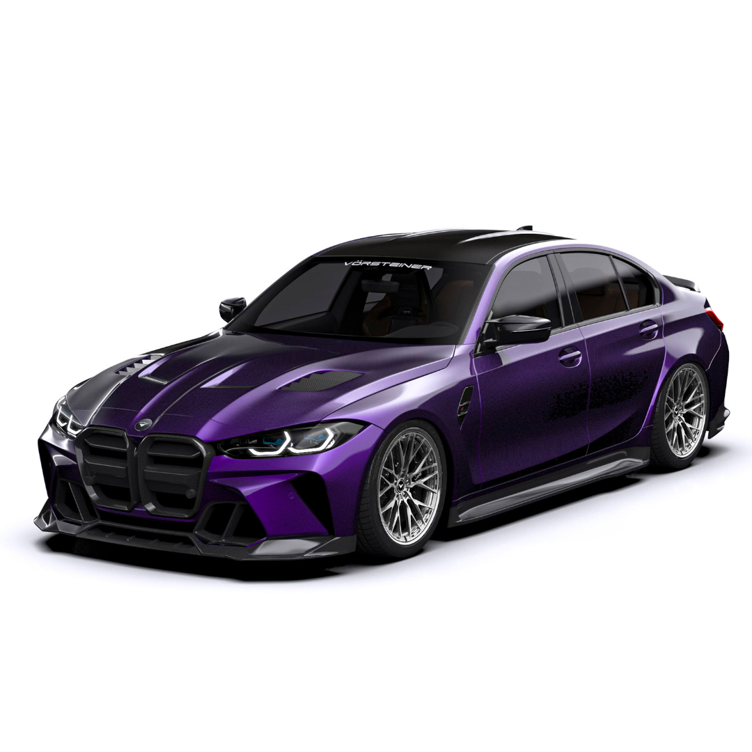 GTS-V BMW G8X M3 | M4 Carbon Fiber Aero Front Bumper - Vorsteiner Wheels  - Aero - [tags]
