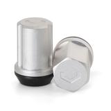 Vossen Silver Vossen Locking Lug Nut 14x1.5 35mm (Set of 4) LUG-NL1450-CH