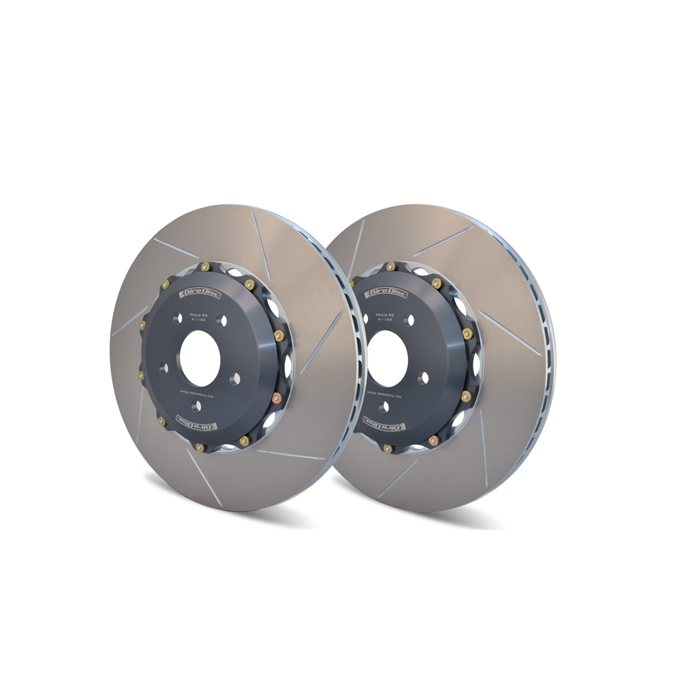 GiroDisc Front Rotors Slotted MK7 R