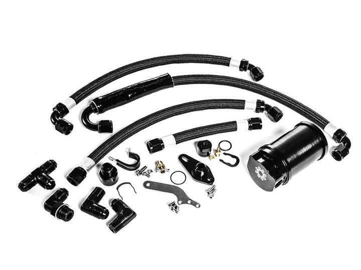 Integrated Engineering Recirculating Catch Can Kit For IE Billet Valve Cover - MK5/MK6 Golf R & 8J TTS
