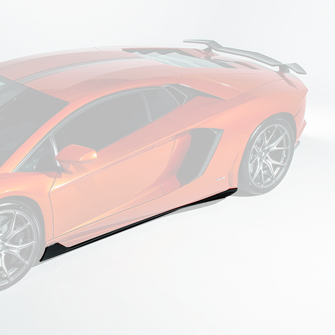 Lamborghini Aventador Zaragoza Edizione Aero Side Blades - Vorsteiner Wheels  - Aero - [tags]