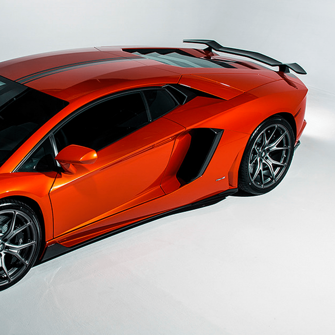 Lamborghini Aventador Zaragoza Edizione Aero Side Blades - Vorsteiner Wheels  - Aero - [tags]
