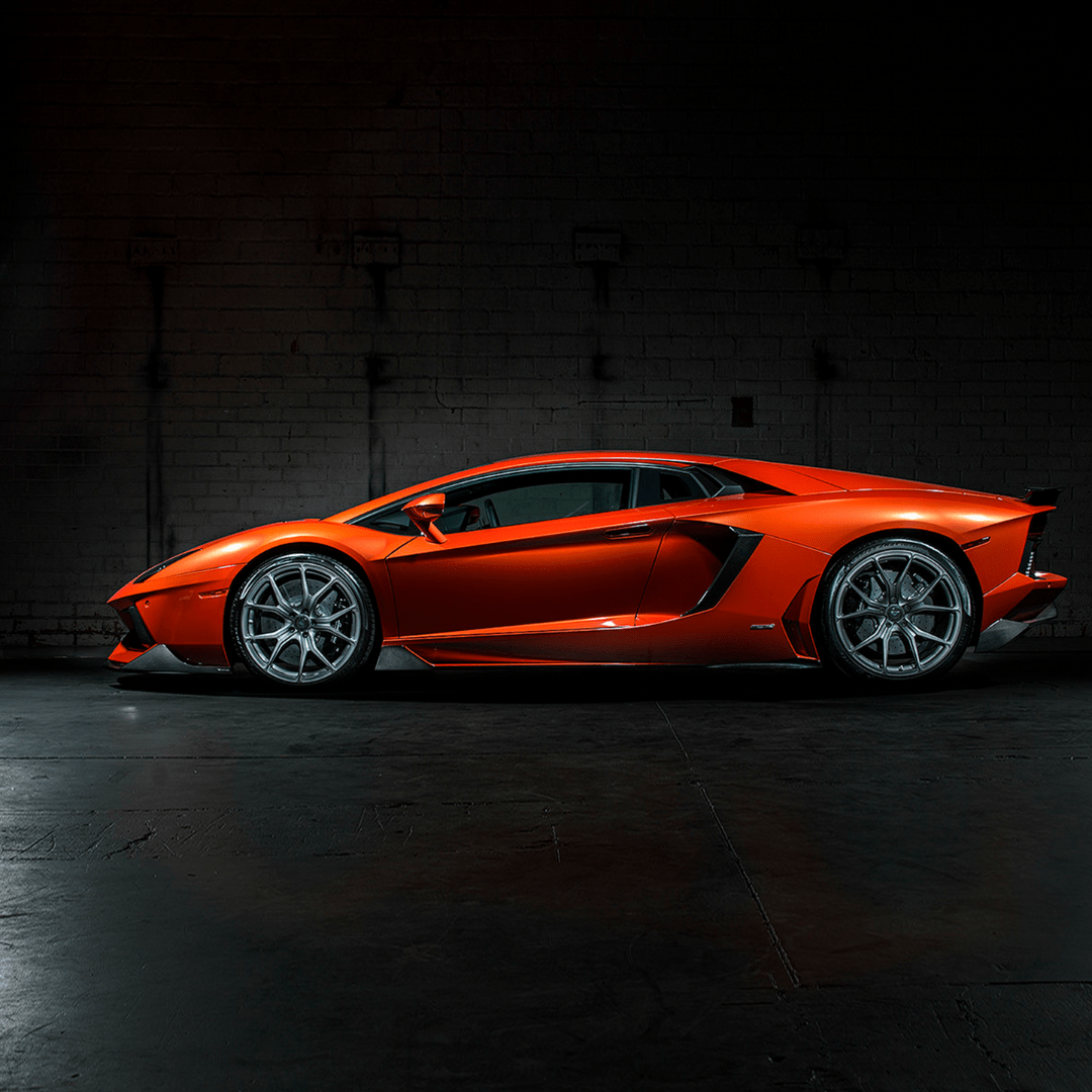 Lamborghini Aventador Zaragoza Edizione Aero Side Blades - Vorsteiner Wheels  - Aero - [tags]