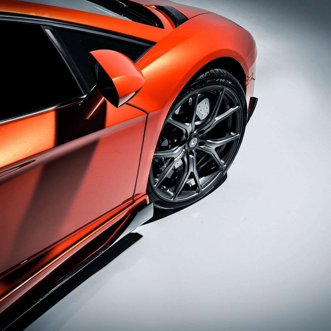 Lamborghini Aventador Zaragoza Edizione Aero Side Blades - Vorsteiner Wheels  - Aero - [tags]