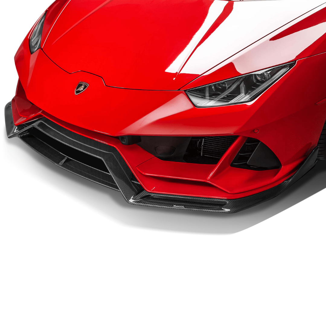 Lamborghini Huracan EVO Edizione Front Spoiler 4WD - Vorsteiner Wheels  - Aero - [tags]