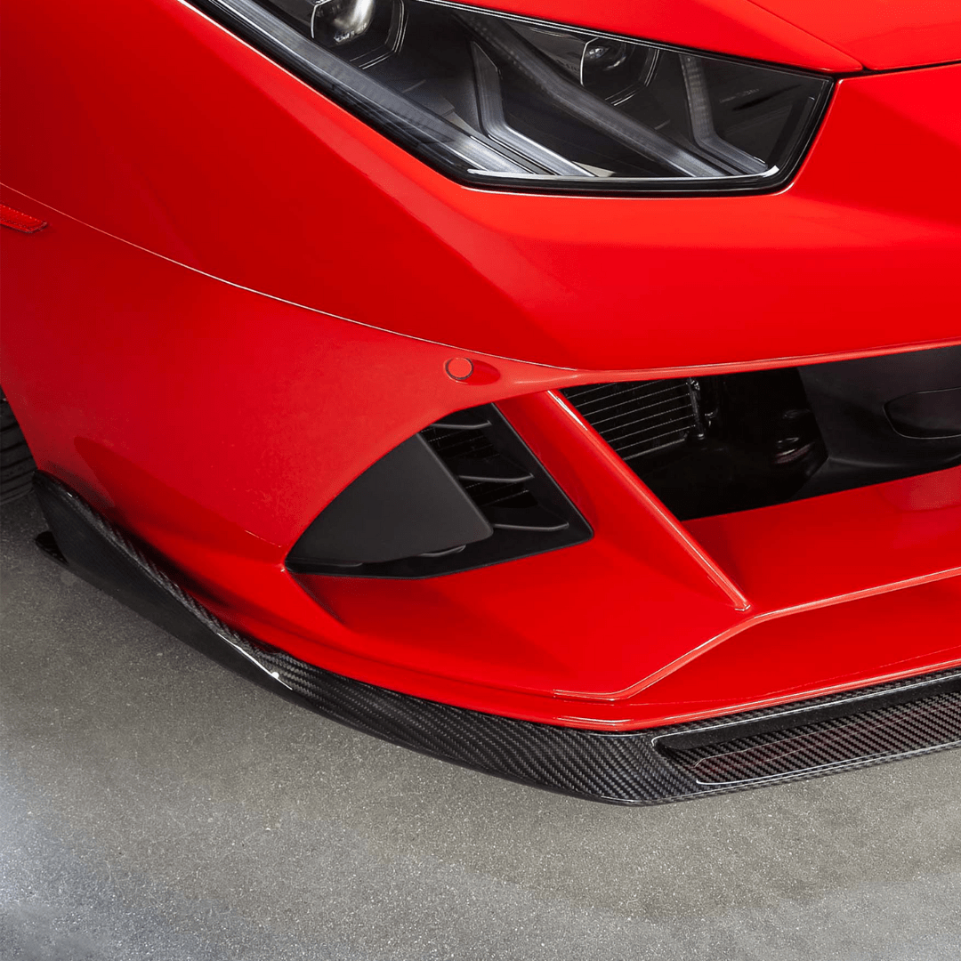 Lamborghini Huracan EVO Edizione Front Spoiler 4WD - Vorsteiner Wheels  - Aero - [tags]