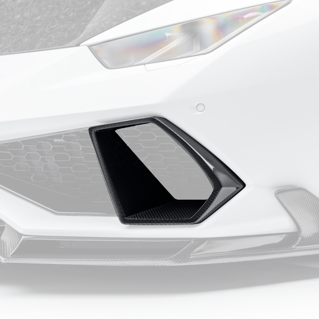 Lamborghini Huracan Mondiale Edizione Aero Air Intake Bezels - Vorsteiner Wheels  - Aero - [tags]