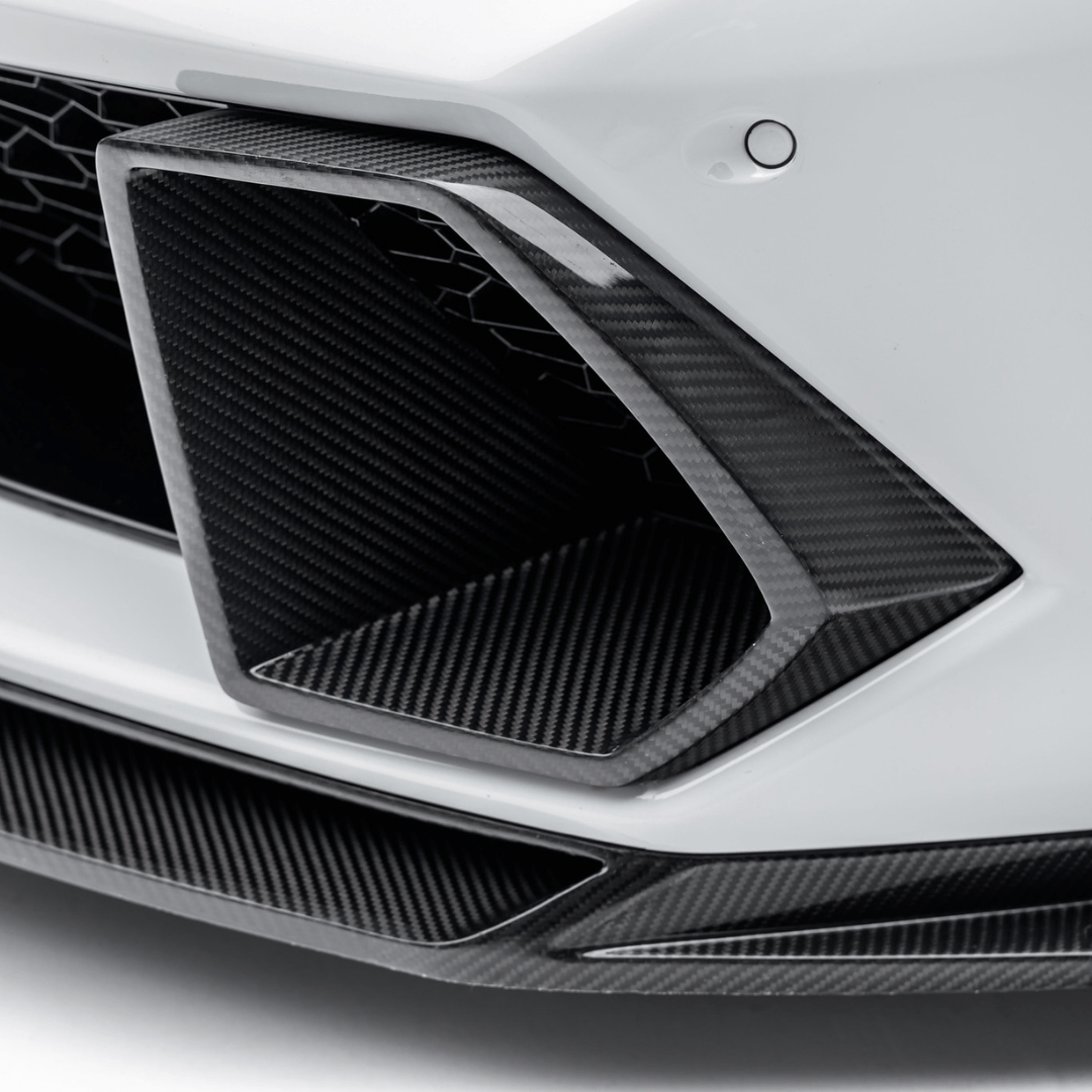 Lamborghini Huracan Mondiale Edizione Aero Air Intake Bezels - Vorsteiner Wheels  - Aero - [tags]