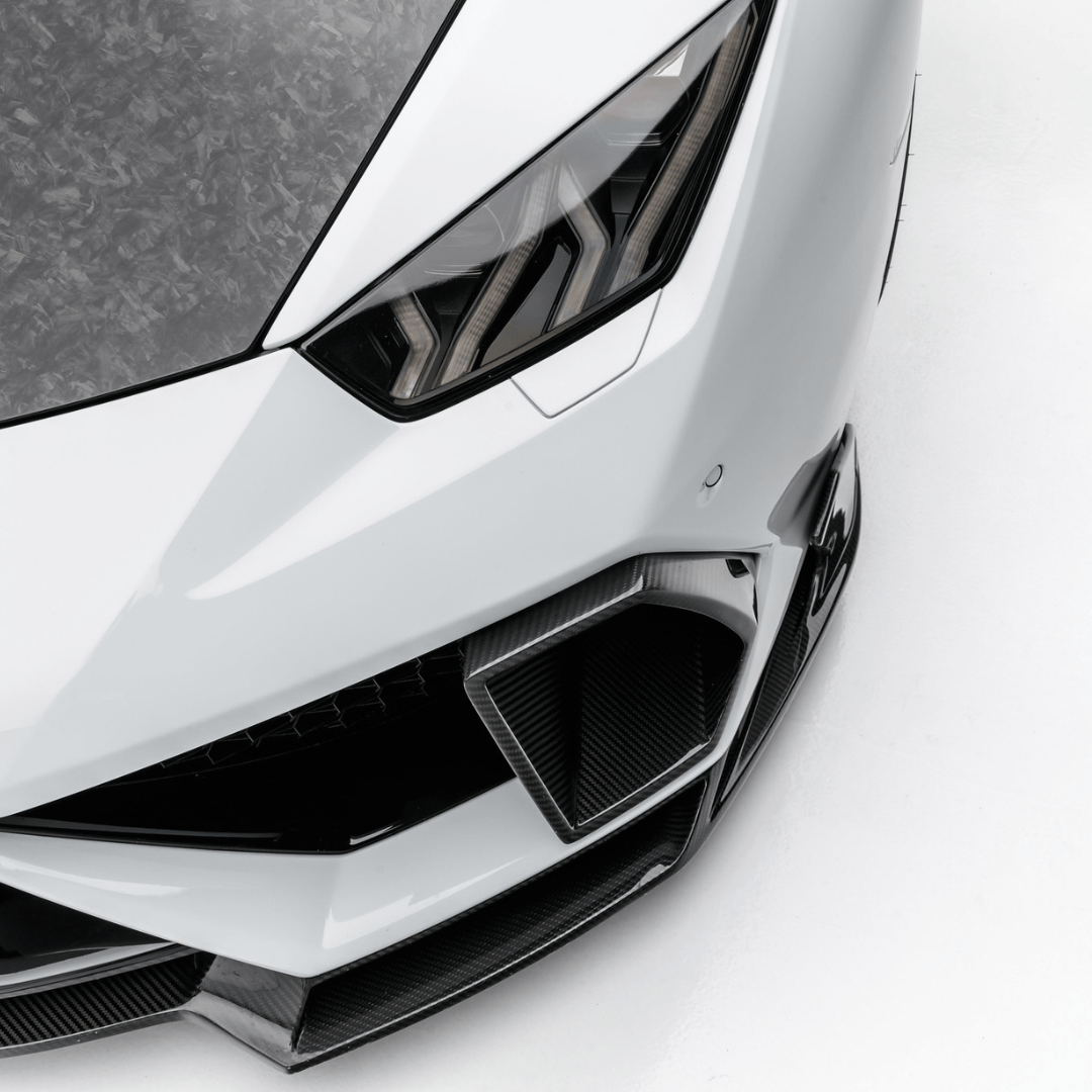 Lamborghini Huracan Mondiale Edizione Aero Air Intake Bezels - Vorsteiner Wheels  - Aero - [tags]