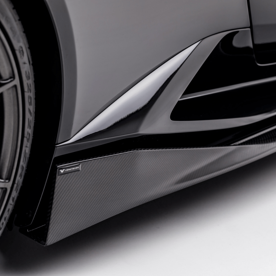 Lamborghini Huracan Mondiale Edizione Aero Side Blades - Vorsteiner Wheels  - Aero - [tags]