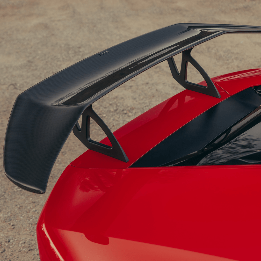Lamborghini Huracan Mondiale Edizione Aero Wing Blade w/ Aluminum Uprights - Vorsteiner Wheels  - Aero - [tags]