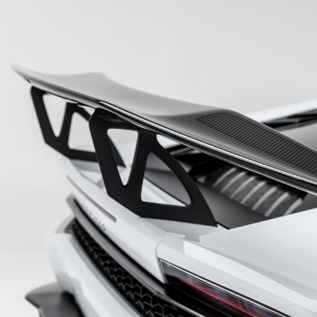 Lamborghini Huracan Mondiale Edizione Aero Wing Blade w/ Aluminum Uprights - Vorsteiner Wheels  - Aero - [tags]