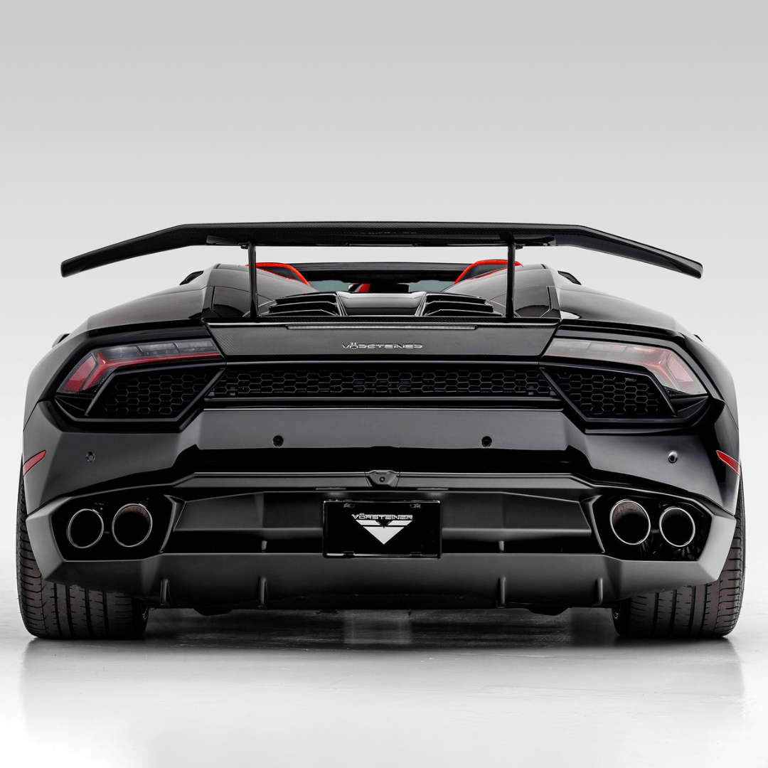 Lamborghini Huracan Mondiale Edizione Aero Wing Blade w/ Aluminum Uprights - Vorsteiner Wheels  - Aero - [tags]