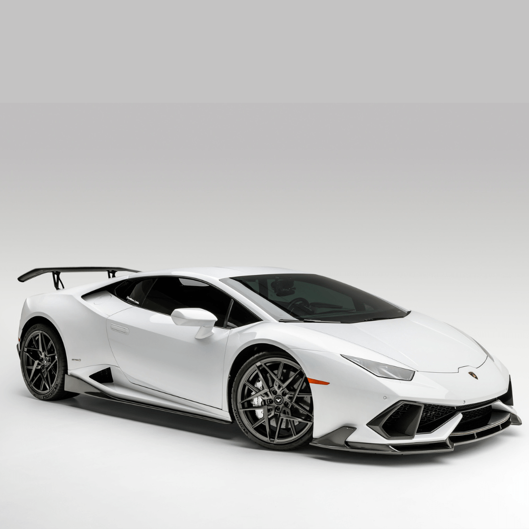 Lamborghini Huracan Mondiale Edizione Aero Wing Blade w/ Aluminum Uprights - Vorsteiner Wheels  - Aero - [tags]