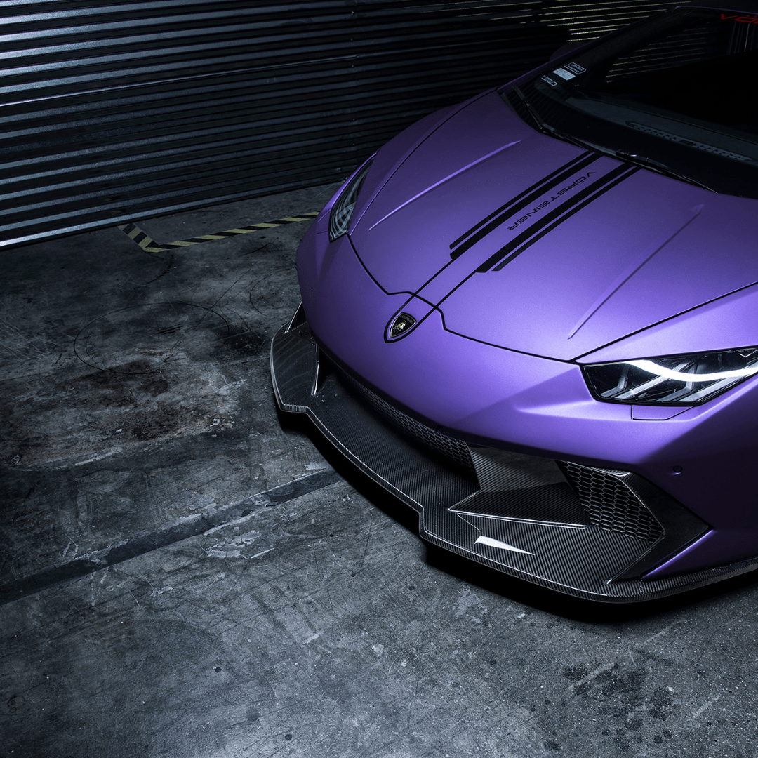 Lamborghini Huracan Novara Edizione Aero Front Bumper w/ Front Spoiler - Vorsteiner Wheels  - Aero - [tags]
