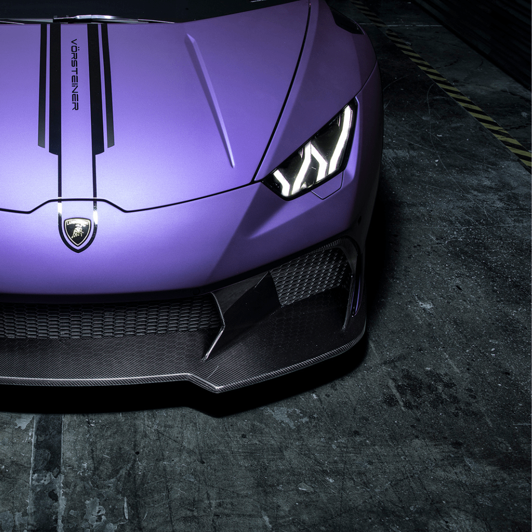 Lamborghini Huracan Novara Edizione Aero Front Bumper w/ Front Spoiler - Vorsteiner Wheels  - Aero - [tags]