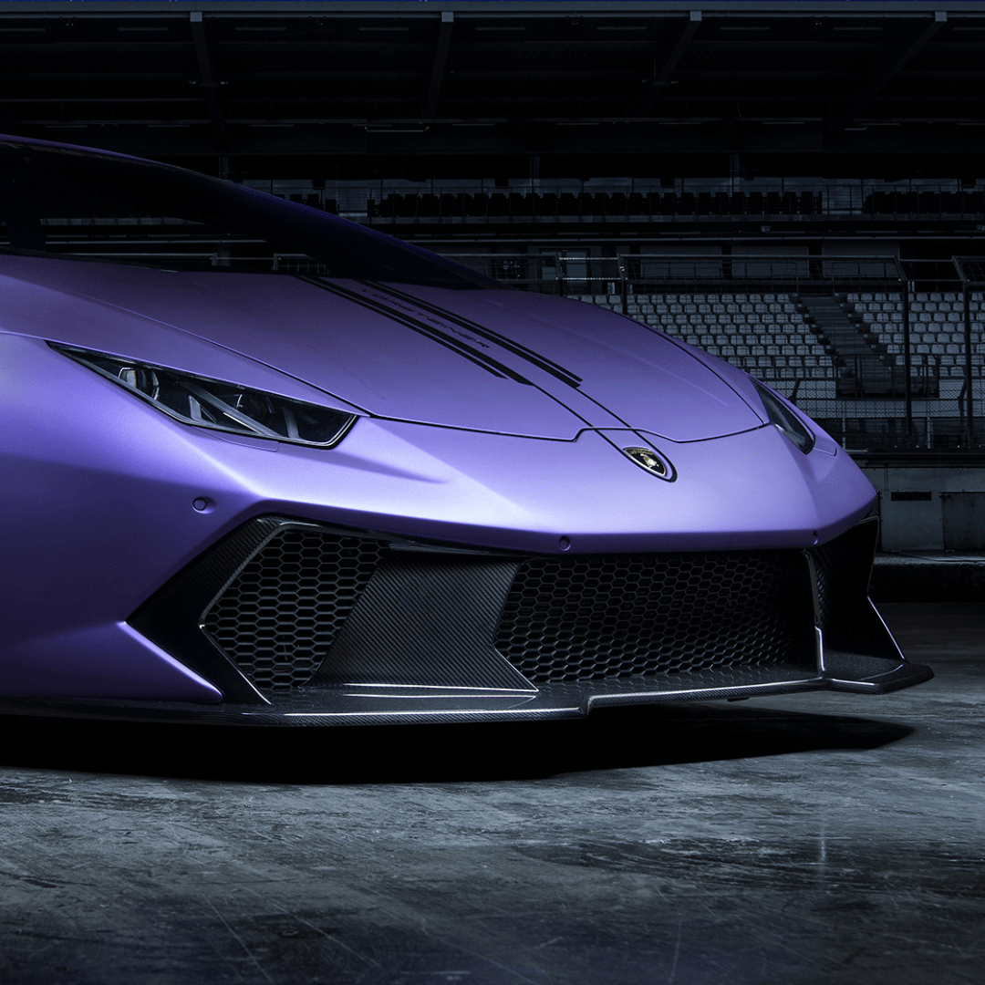 Lamborghini Huracan Novara Edizione Aero Front Bumper w/ Front Spoiler - Vorsteiner Wheels  - Aero - [tags]