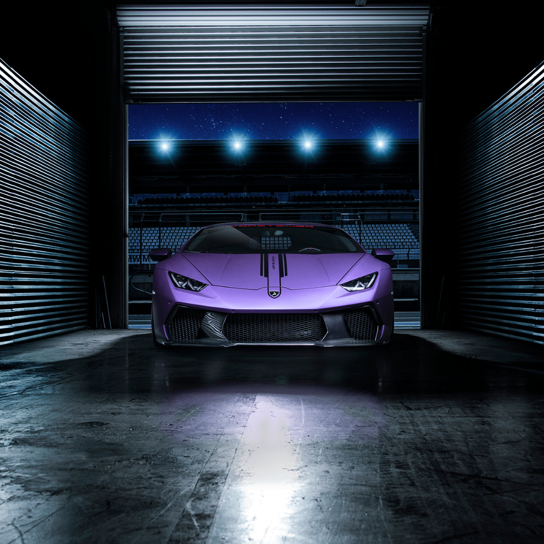 Lamborghini Huracan Novara Edizione Aero Front Bumper w/ Front Spoiler - Vorsteiner Wheels  - Aero - [tags]