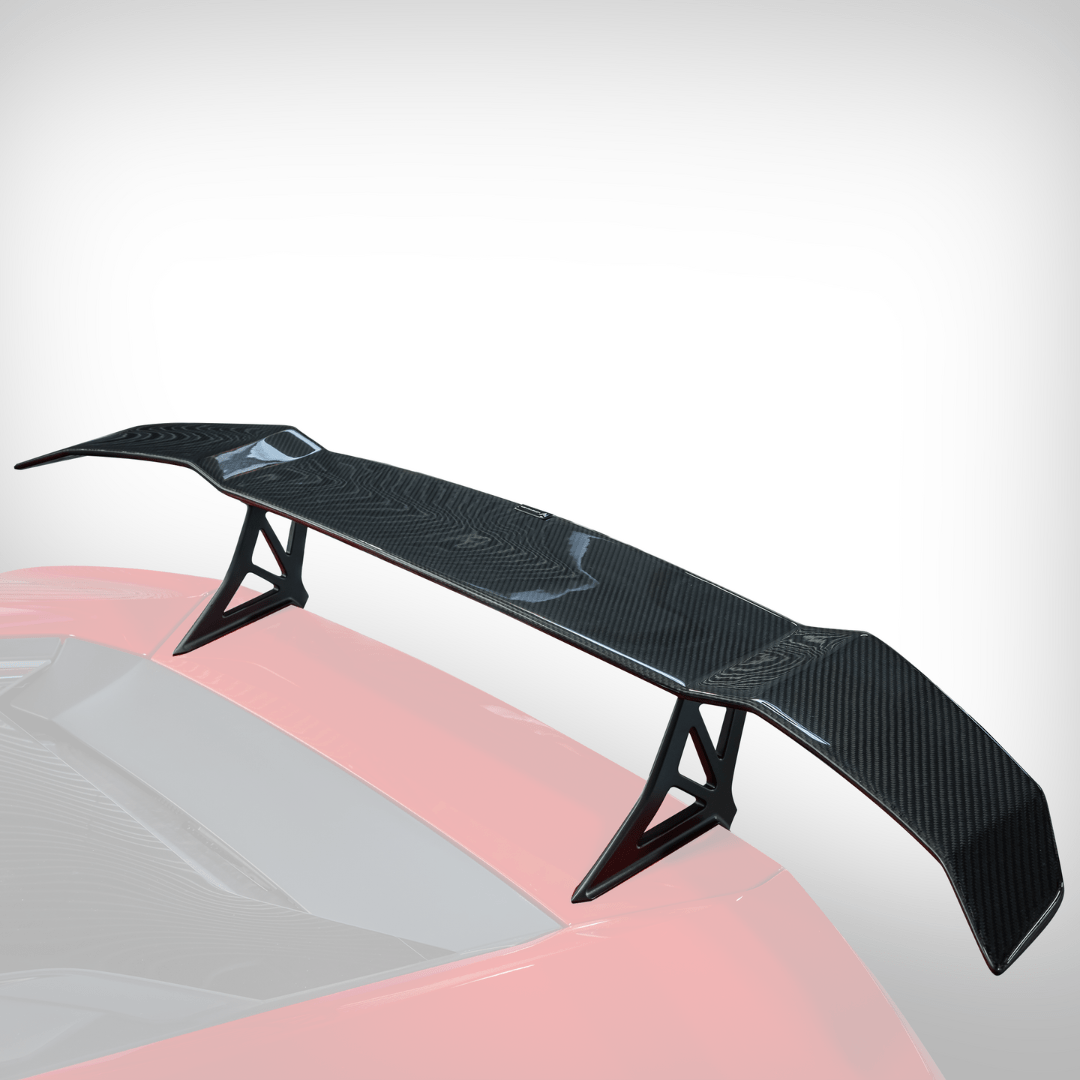 Lamborghini Huracan Novara Edizione Aero Wing Blade w/ Aluminum Uprights - Vorsteiner Wheels  - Aero - [tags]