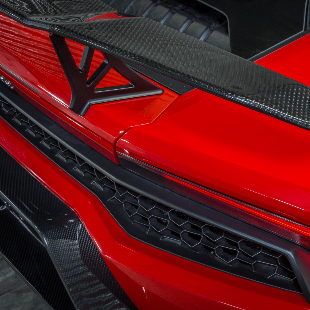 Lamborghini Huracan Novara Edizione Aero Wing Blade w/ Aluminum Uprights - Vorsteiner Wheels  - Aero - [tags]