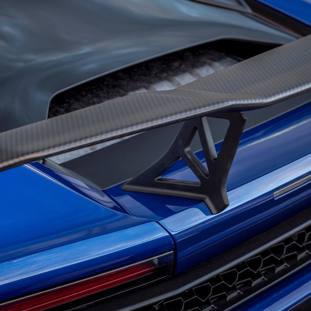 Lamborghini Huracan Novara Edizione Aero Wing Blade w/ Aluminum Uprights - Vorsteiner Wheels  - Aero - [tags]