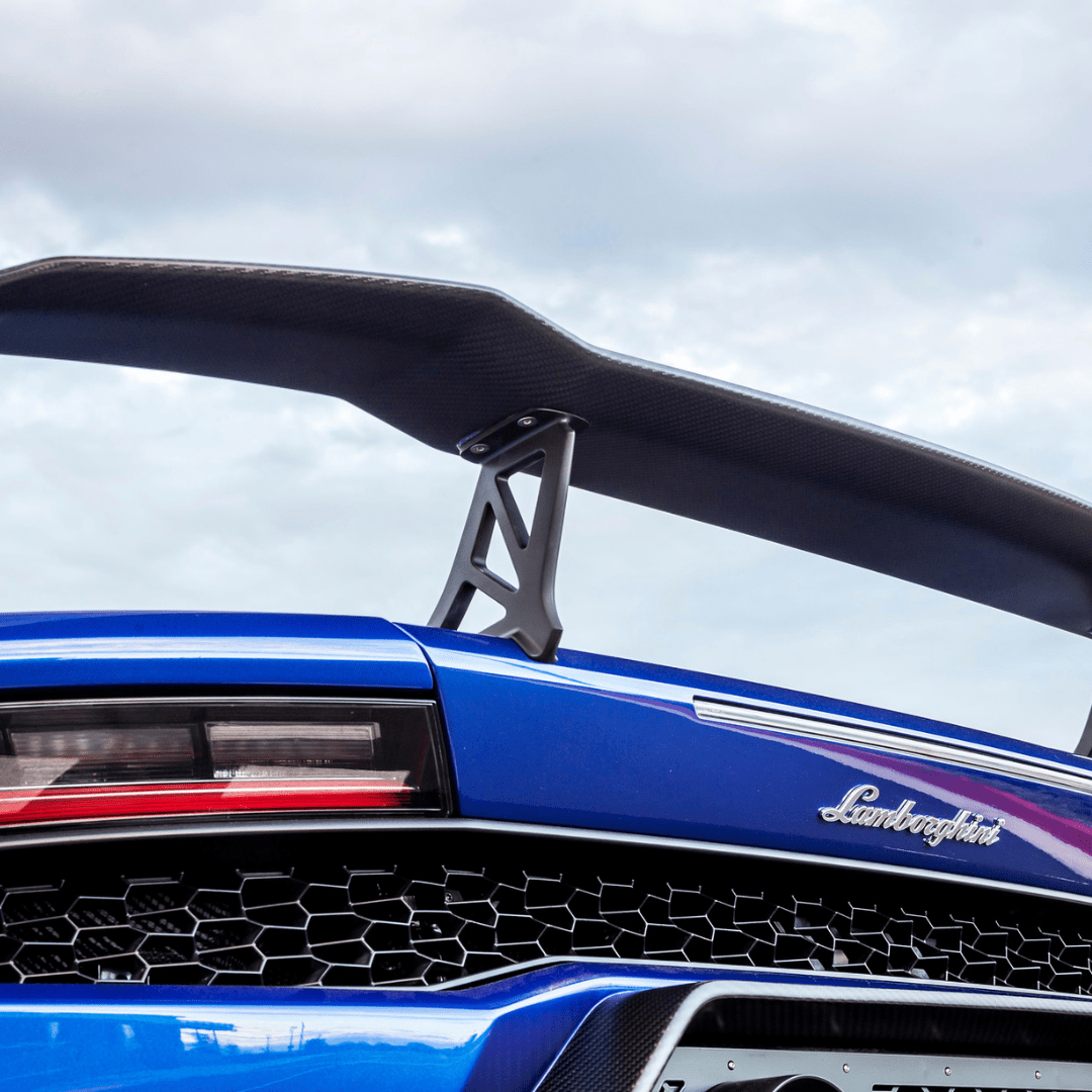 Lamborghini Huracan Novara Edizione Aero Wing Blade w/ Aluminum Uprights - Vorsteiner Wheels  - Aero - [tags]