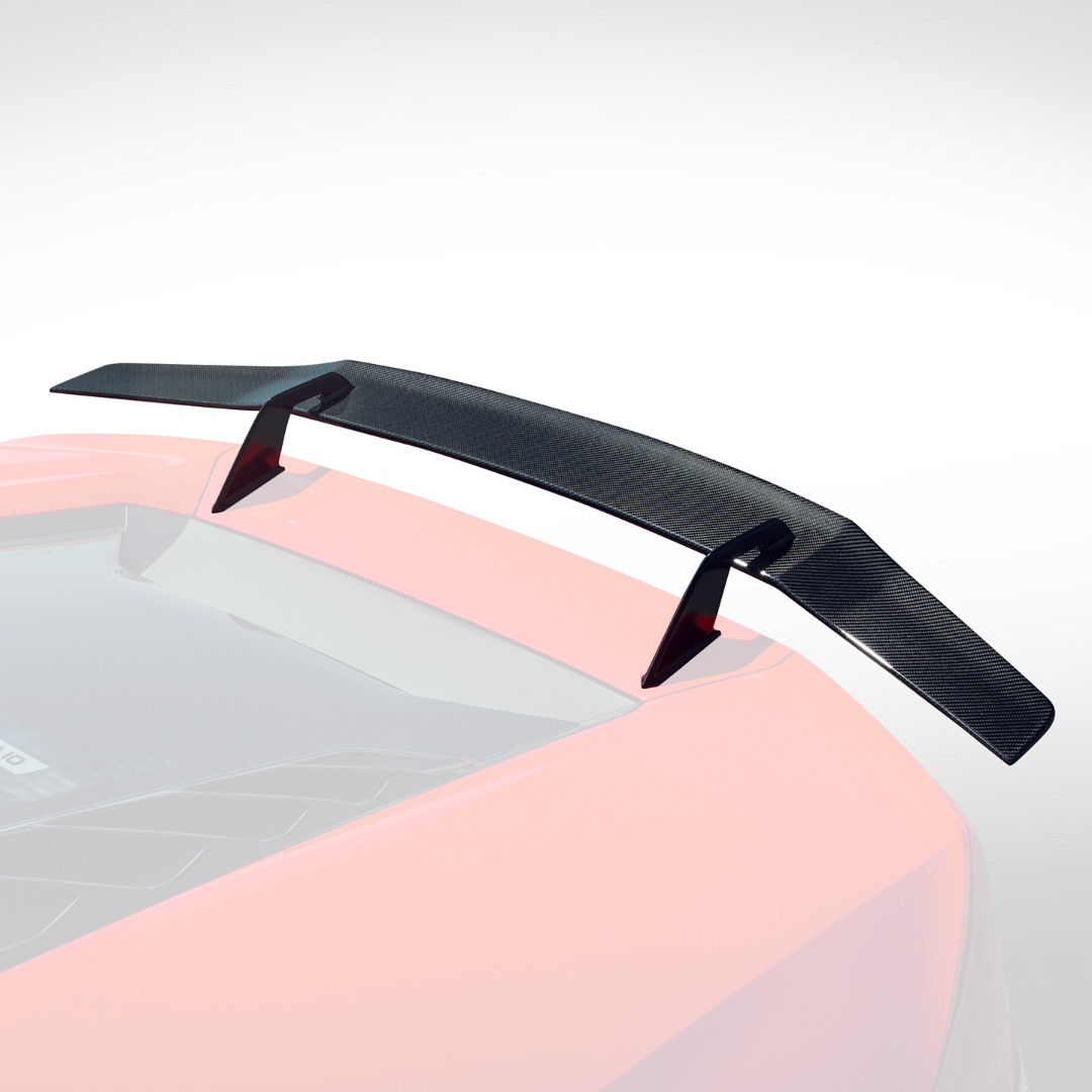 Lamborghini Huracan Verona Edizione Aero Wing Blade w/ Aluminum Uprights - Vorsteiner Wheels  - Aero - [tags]