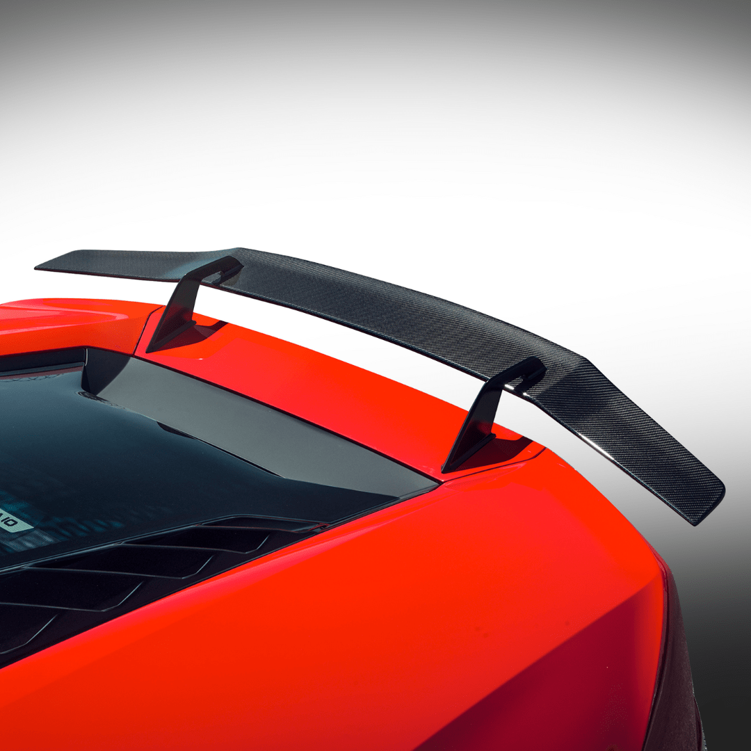 Lamborghini Huracan Verona Edizione Aero Wing Blade w/ Aluminum Uprights - Vorsteiner Wheels  - Aero - [tags]