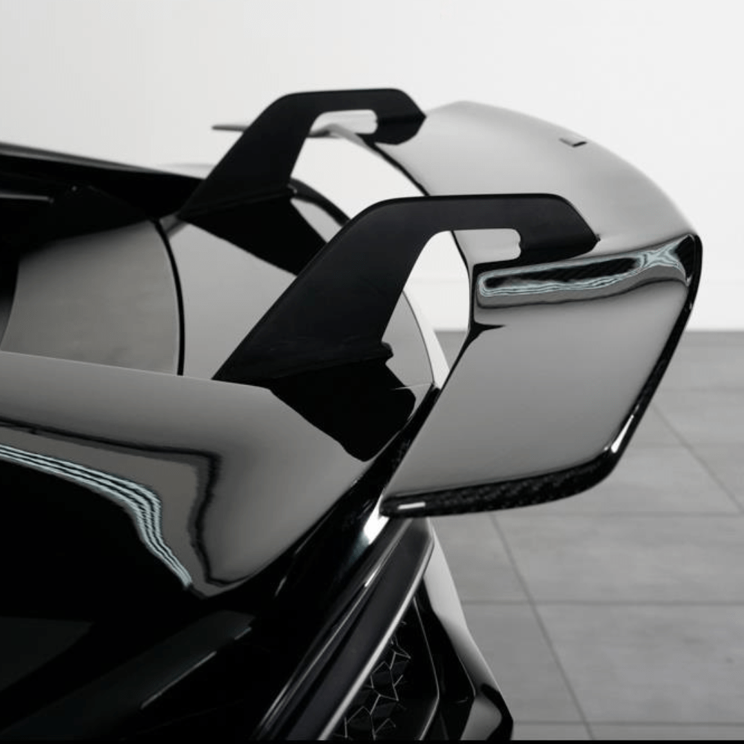 Lamborghini Huracan Verona Edizione Aero Wing Blade w/ Aluminum Uprights - Vorsteiner Wheels  - Aero - [tags]