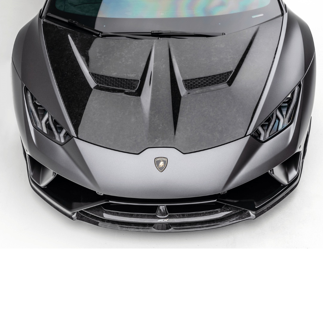 Lamborghini Huracan Performante Vicenza Edizione Aero Bonnet *Carbon Matrix* - Vorsteiner Wheels  - Aero - [tags]