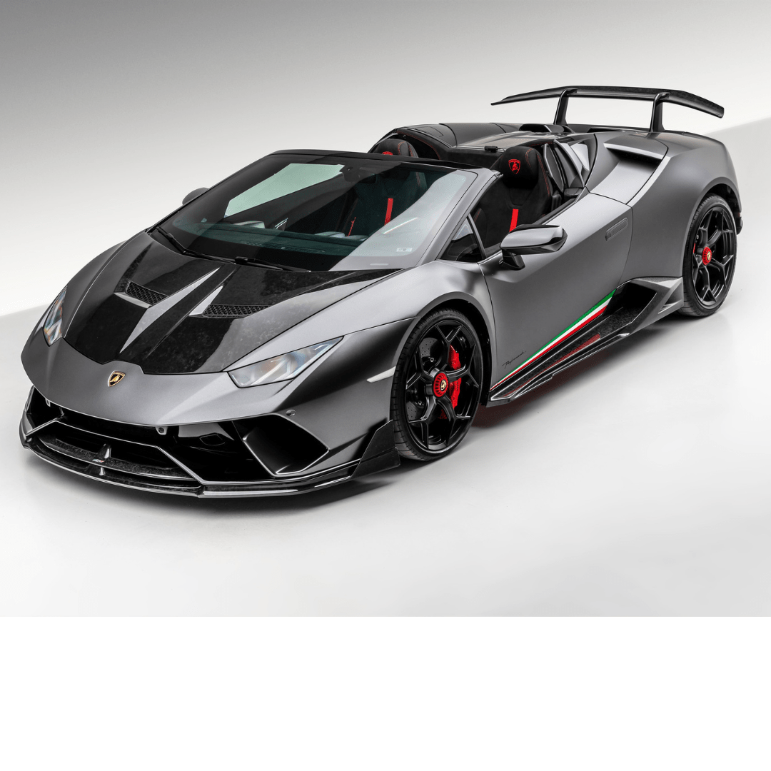 Lamborghini Huracan Performante Vicenza Edizione Aero Bonnet *Carbon Matrix* - Vorsteiner Wheels  - Aero - [tags]