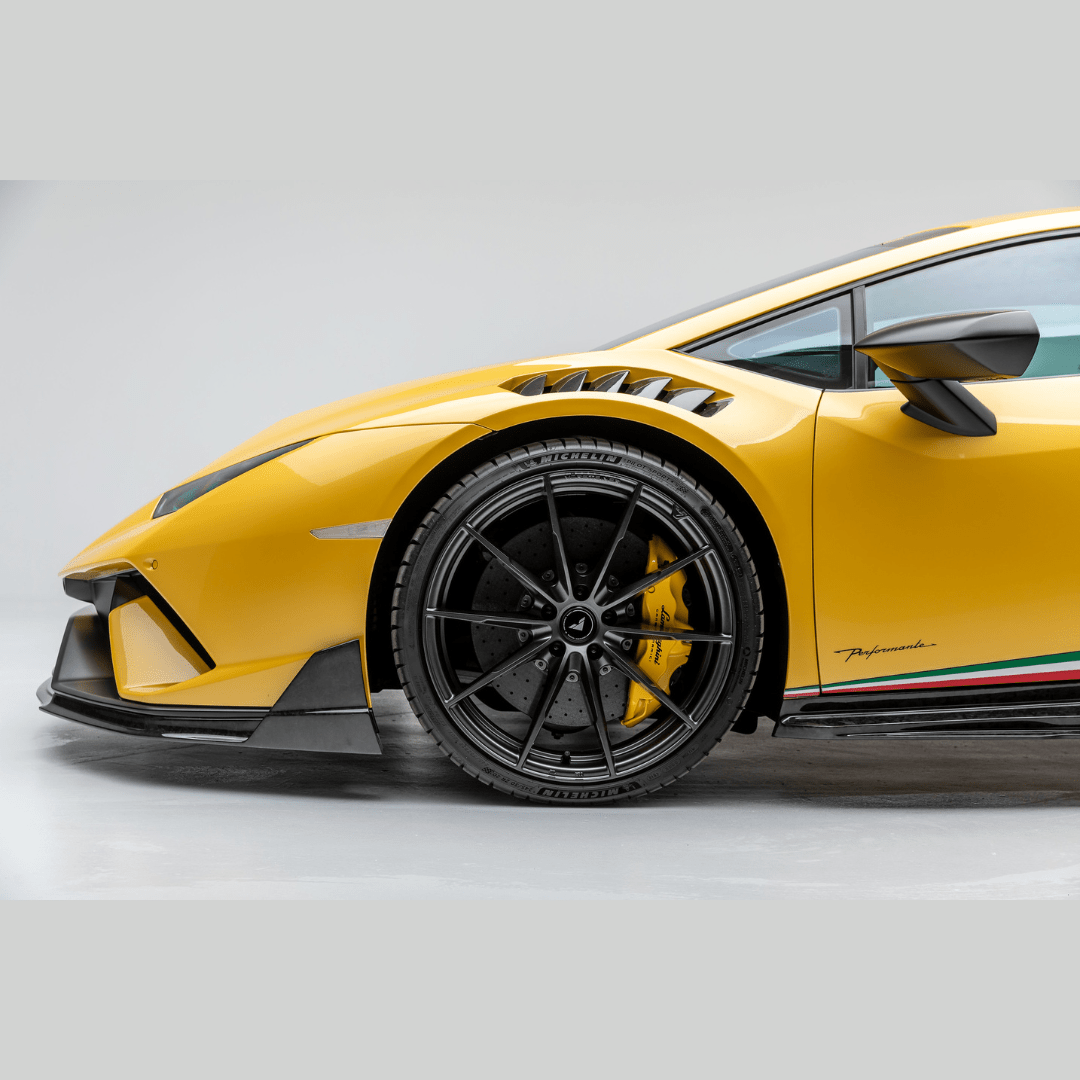Lamborghini Huracan Performante Vicenza Edizione Aero Front Fenders w/Integrated Vents and Splash Shields - Vorsteiner Wheels  - Aero - [tags]